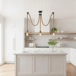 2m Octopus Suspension Corde D'araignée Luminaire E27 ~1507