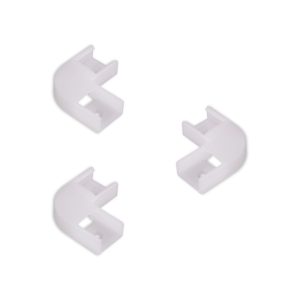 3x Connecteur d&rsquo;angle en saillie de montage de profilé de ruban LED